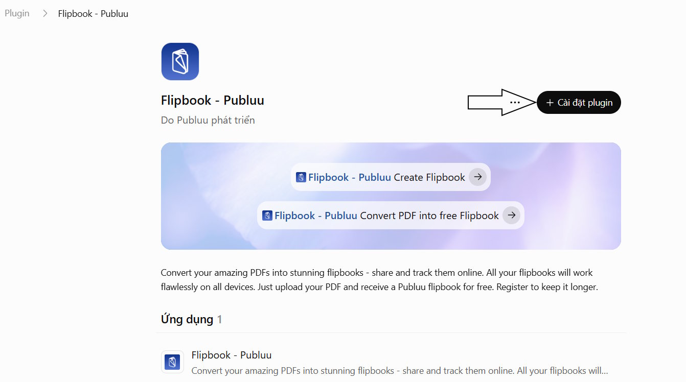 Cài đặt plugin