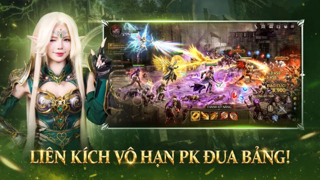 Kết hợp chuỗi liên kích không khóa, tự do tổ hợp kỹ năng
