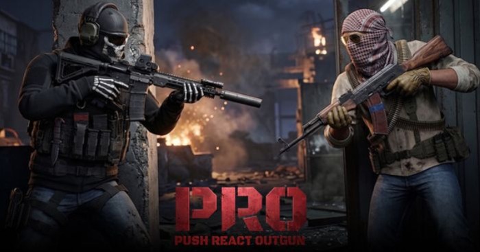 PRO: Push React Outgun * Game FPS chiến lược chiến tranh hiện đại