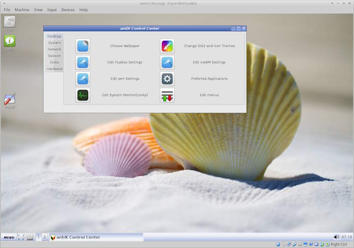 antiX là một bản phân phối Linux nhanh và nhẹ dựa trên Debian