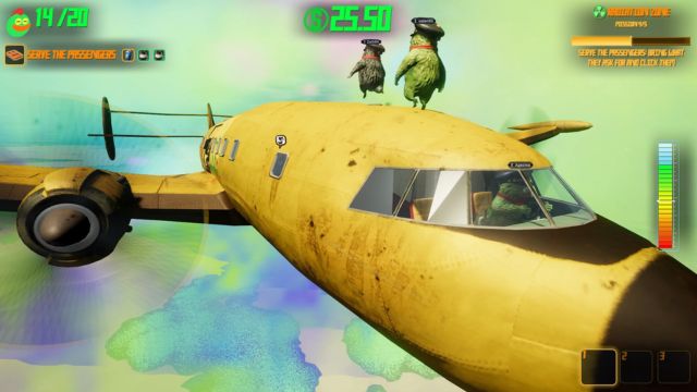 Lối chơi của Banana Airways game dựa trên cơ chế vật lý thực