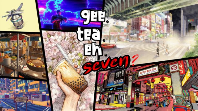 Gee, Tea, Eh, Seven? là game hài đen thú vị với chủ đề Đại chiến trà sữa trân châu