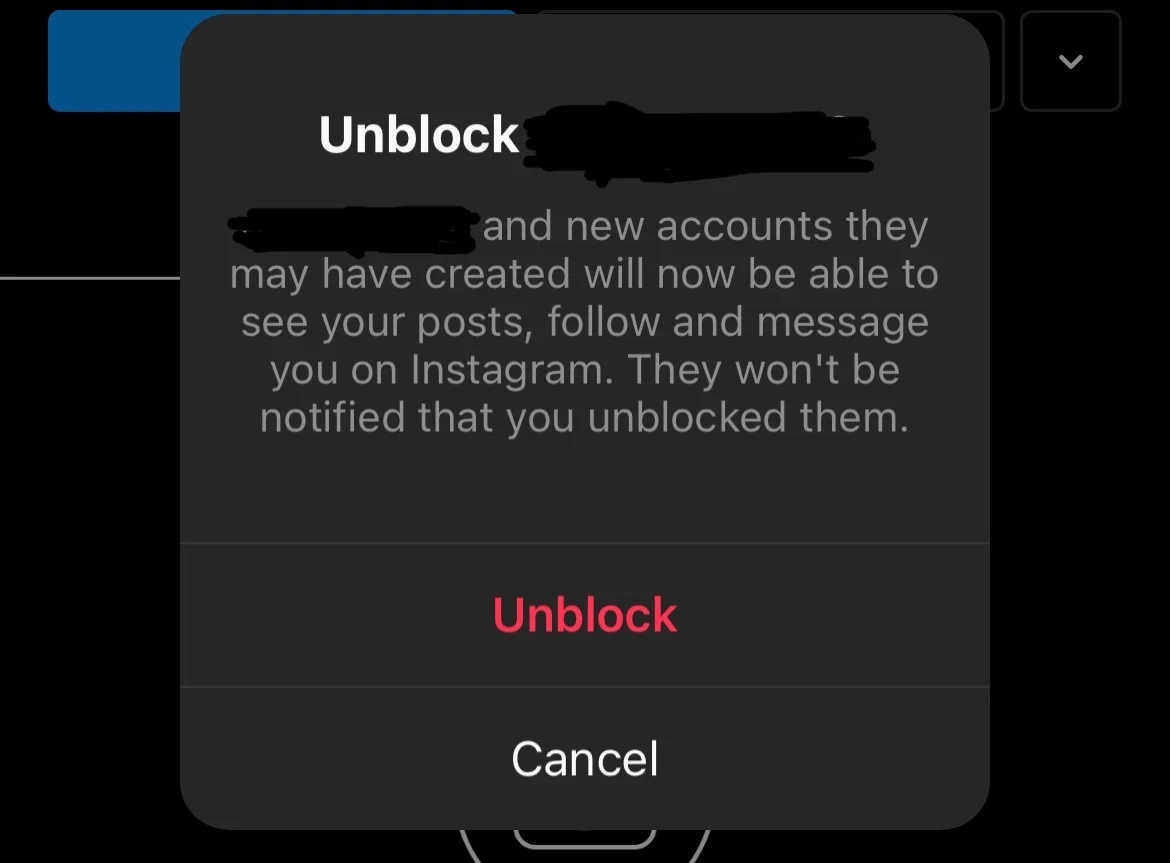 Chặn ai đó trên Instagram