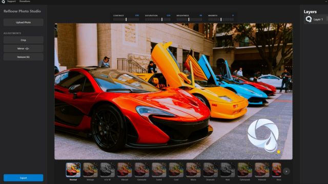 Khám phá hơn 40 filter chuyên nghiệp và hiệu ứng ảnh đa dạng trong Refloow Photo Studio