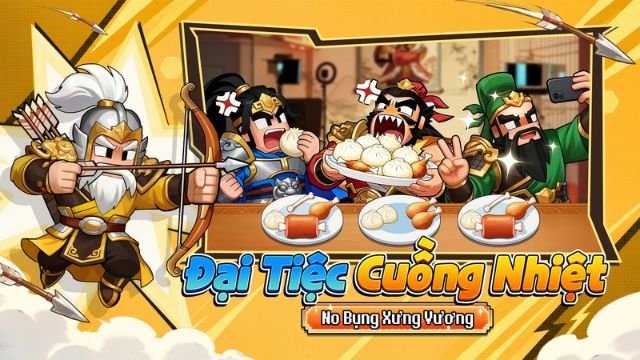Lối chơi mô phỏng chiến thuật Tam Quốc với những thao tác đơn giản