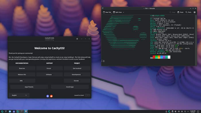 CachyOS là một bản phân phối Linux dựa trên Arch Linux