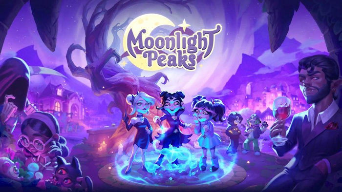 Chào mừng bạn đến với cuộc sống ma cà rồng trong Moonlight Peaks 