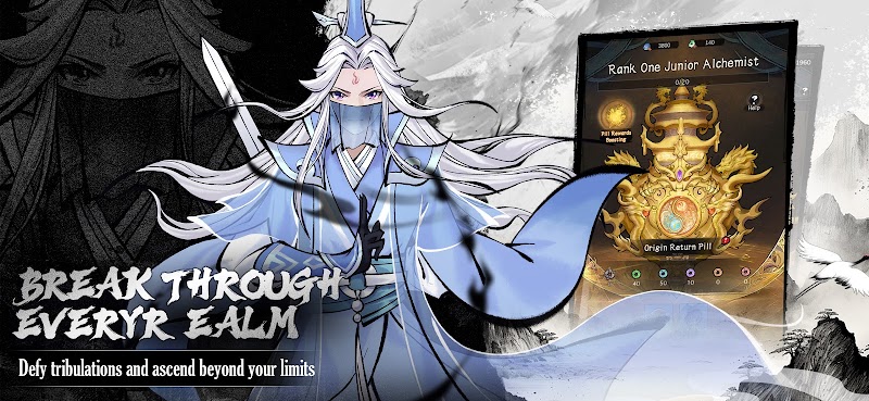 Mortal to Immortal: Idle RPG là game nhập vai tu tiên nhàn rỗi hấp dẫn
