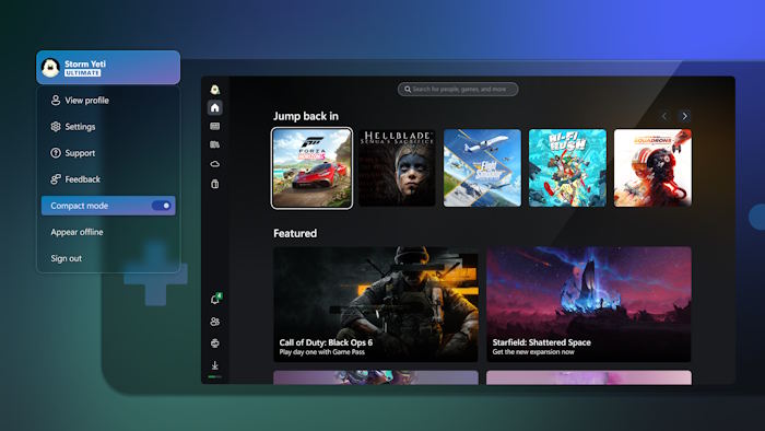 Xbox giúp kết nối với cộng đồng, quản lý thư viện game và tương tác với máy chơi game Xbox