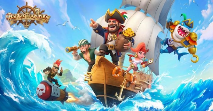 Hải Tặc Truyền Kỳ * Game đấu tướng lấy chủ đề cướp biển