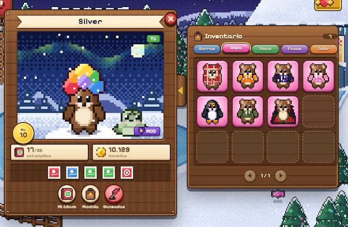 Game lấy bối cảnh trên một hòn đảo phủ đầy tuyết, nơi những chú gấu đầy màu sắc sinh sống
