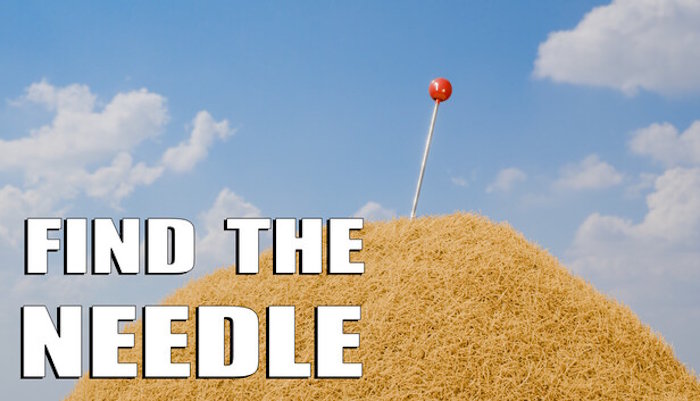 Find The Needle là một trò chơi mô phỏng tìm kim độc đáo