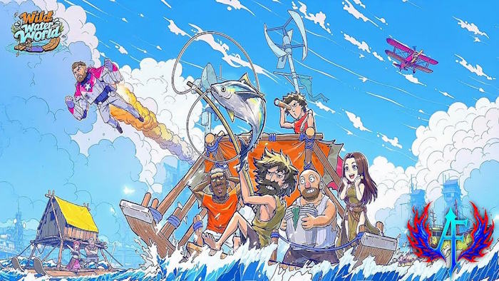 Thế giới nước sinh tồn là game sinh tồn kết hợp xây dựng căn cứ trên đại dương