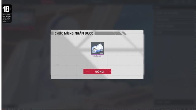 Sau khi nhập code thành công, phần thưởng sẽ được gửi trực tiếp vào tài khoản