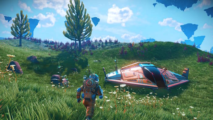 No Man's Sky là game phiêu lưu sinh tồn trong một vũ trụ rộng lớn