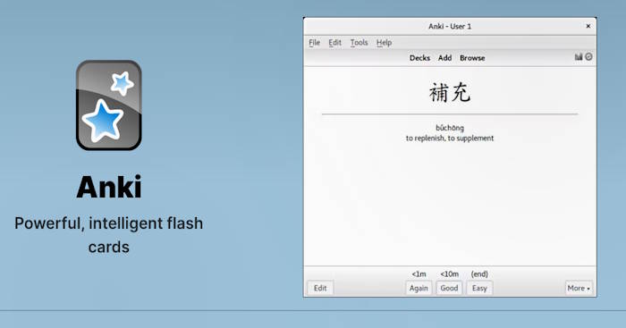 Anki là chương trình học bằng thẻ ghi nhớ (Flashcard)
