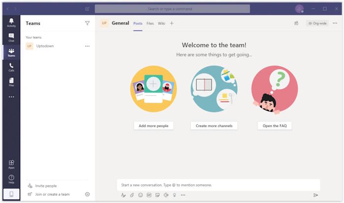 Teams là ứng dụng chính thức của Microsoft dành cho quản lý nhóm và cộng tác từ xa