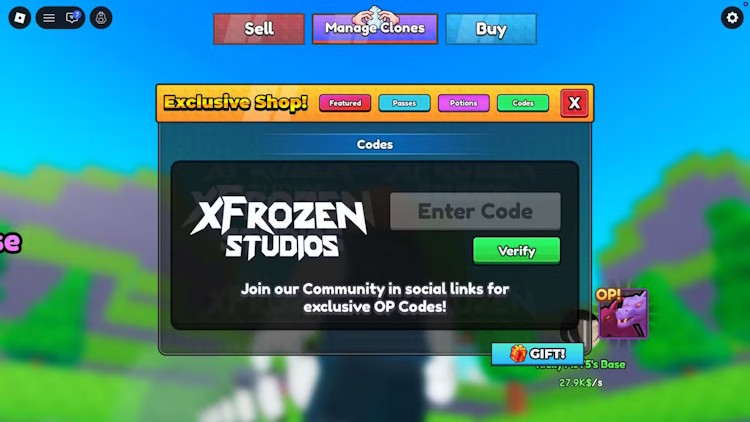 Đổi code Clone to Steal Eggs