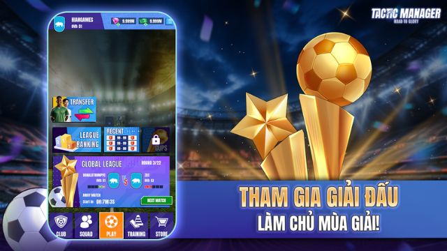 Tham gia các giải đấu, làm chủ mùa giải