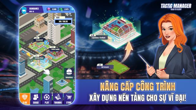 Nâng cấp công trình, xây dựng nền tảng cho sự vĩ đại