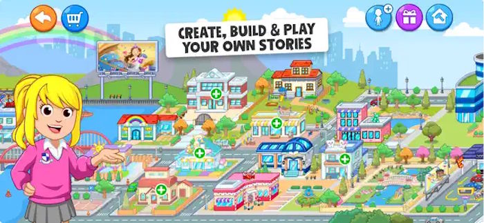 My Town World là game mô phỏng nhà búp bê dành cho các bạn nhỏ