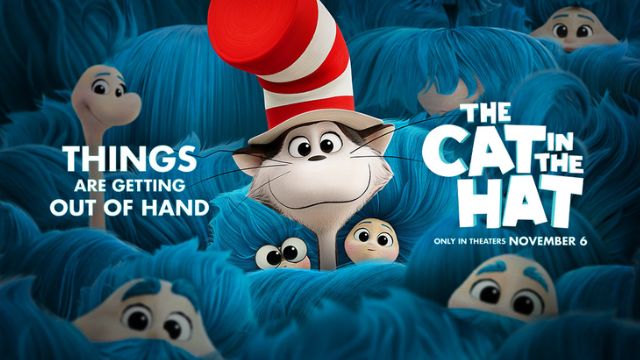 Poster phim hoạt hình hài giả tưởng 2026 - The Cat in the Hat