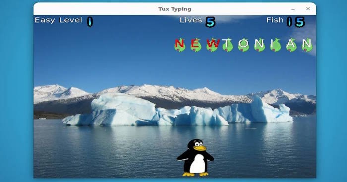 Tux Typing * Phần mềm luyện đánh máy miễn phí