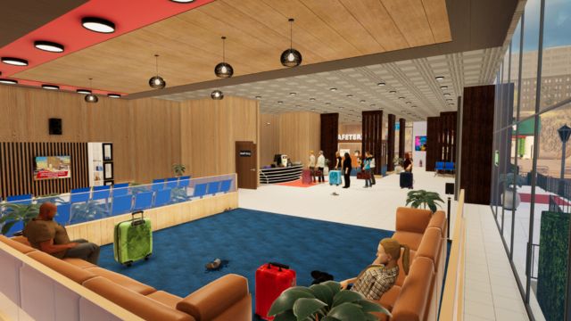 Thuê nhân sự để cùng bạn điều hành bến xe trong Bus Terminal Simulator game