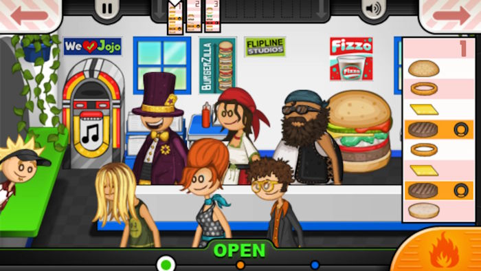 Quản lý nhà hàng burger của riêng bạn trong game Papa’s Burgeria online