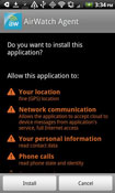 AirWatch for Android